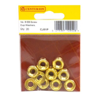 Centurion No 8 EB Screw Cup Washers (Pack of 20)