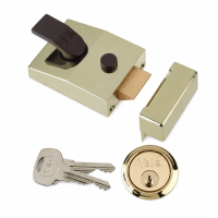 Yale P85 Deadlocking Nightlatch Polished Brass -40