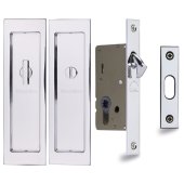 FLUSH PULL PRIVACY POLISHED CHROME
