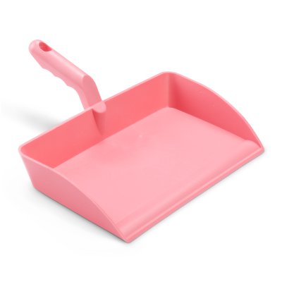 Foodgrade hand dust pan - heavy duty, 300 mm, pink