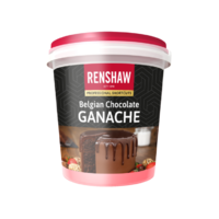 chocolate cupcake decorated with chocolate ganache piped frosting icing