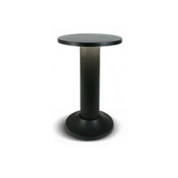 One Light 300mm 6.5w Black LED Bollard Warm White IP54 230V