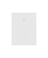 SLATE WHITE 1000X900MM RECTANGULAR SHOWER TRAY & WASTE