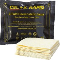 CELOX RAPID HAEMMOSTATIC GAUZE 5 FOOT Z FOLD
