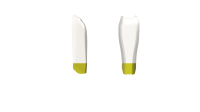 Bioclear Black Triangle Matrix Small Yellow Lower - Pack of 20