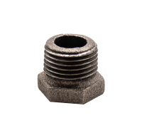 1/2" x 3/8" Bushing, Black Pipe
