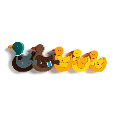 Alphabet Jigsaws Number Duck Jigsaw Puzzle