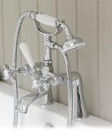 EDWARDIAN BATH SHOWER MIXER
