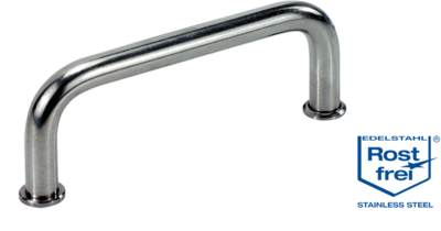 Steel Bow Handle Length 100 Height 42 Shiny Matt Carrying Capacity 1000N