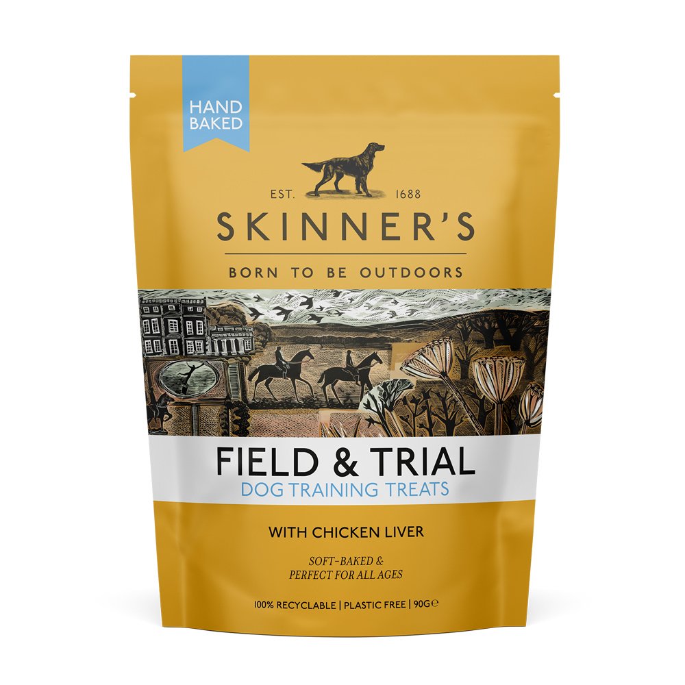 Skinners Field and Trial Dog Training Chicken Liver Treats 8x90gm