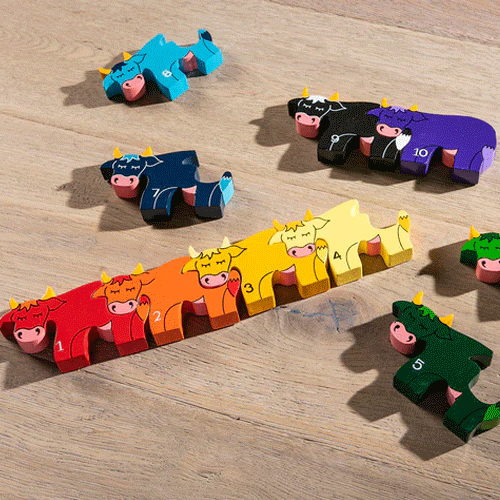 Number Cow Row Jigsaw Puzzle  4