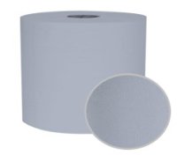 Raphael 2 Ply Laminated  and  Embossed Roll - Blue 200m