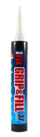 Timco Grip & Fill Solvent Free Grab Adhesive White 350ml