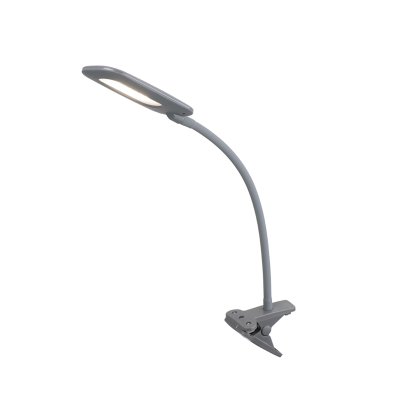 Mercator Bryce LED Clamp Lamp Grey