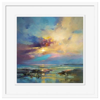 Before Nightfall - Framed HND Embellished Canvas