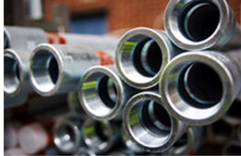 4"NB Sch XS Seamless Pipe x Approx 3 Mtrs Long  (Middled from 6 Mtr Random Lengths-Threaded One End)  ASTM/ASME SA106 Grade B Hot Dip Galvanised.  ASME B36.10      NACE MR.01.75