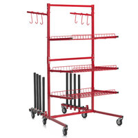 PART CART WITH PANEL RACK