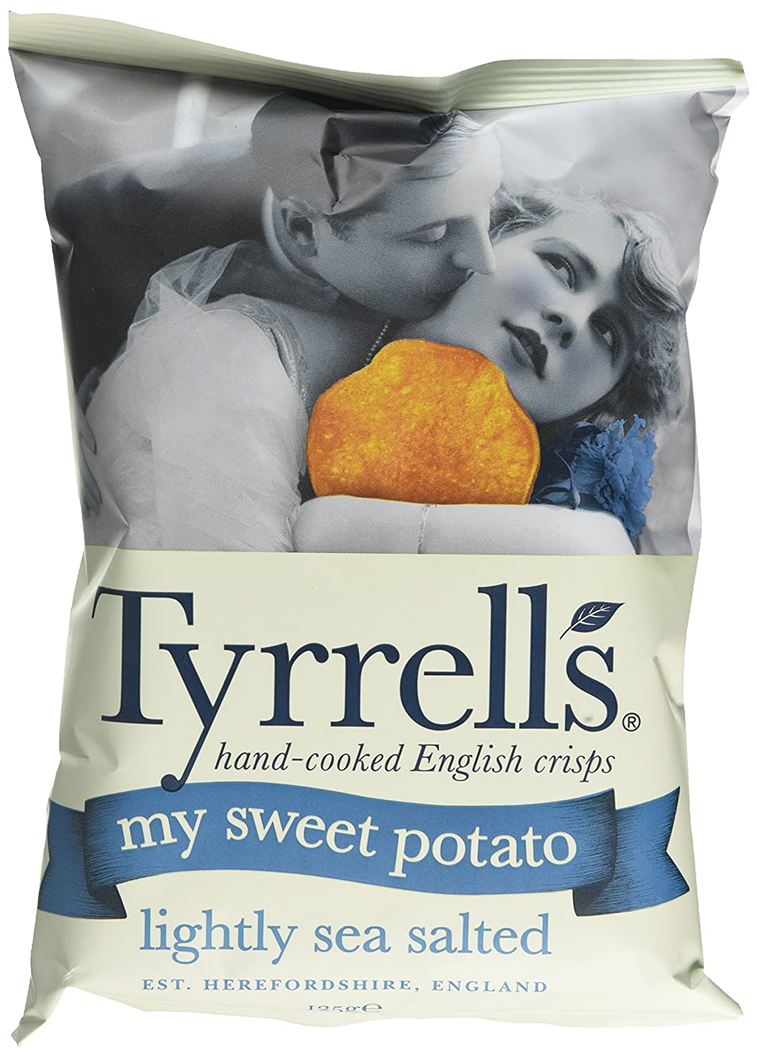Tyrrells Veg Crisps Sweet Potato Salted X 12 X 125g cnfoods
