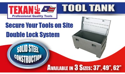 Texan Tool Tank - Steel Site Box