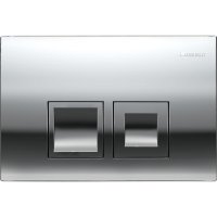 Geberit&nbsp;Delta35 Flush Plate, for dual flush, Gloss Chrome