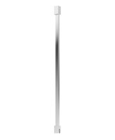 ASPECT CEILING SUPPORT BAR 650MM CHROME