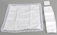 Altar Linen Set/3 Pieces/Embroidered Cross  (88781)