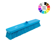 Flat Sweeping Broom, Medium, Polyester, 18"