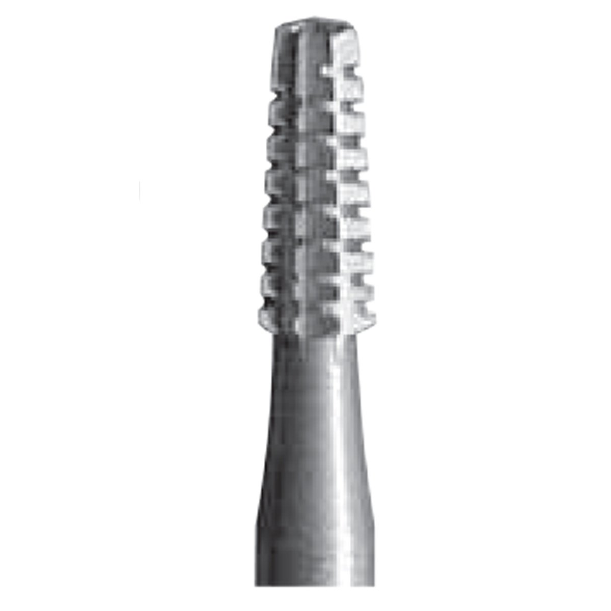 Edenta HP Steel Tapared Fissure Bur - 6pk Size 012 - DMI Ireland's Leading Dental Supplier - Next Day Delivery