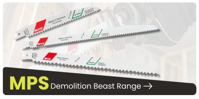 The MPS Demolition Blade Range