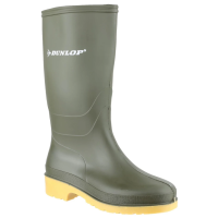 Dunlop Adults Wellington, Dull Green
