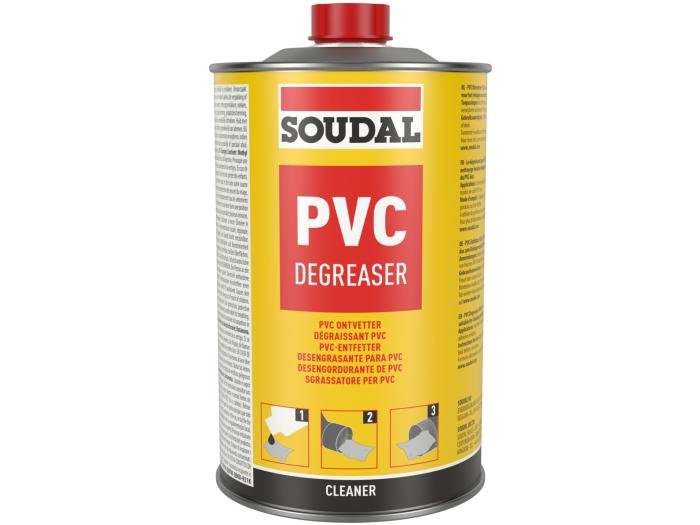 Soudal PVC Degreaser Solvent Cleaner 1L 100076
