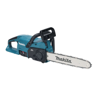 MAKITA DUC357Z Brushless Rear Handle Chainsaw
