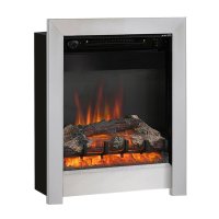 Be Modern FLARE Athena 16" Inset Electric Fire in Chrome 158453&nbsp;