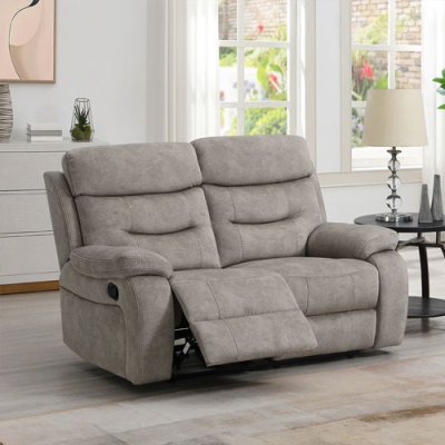 Danny 2 Seater Recliner - Cream