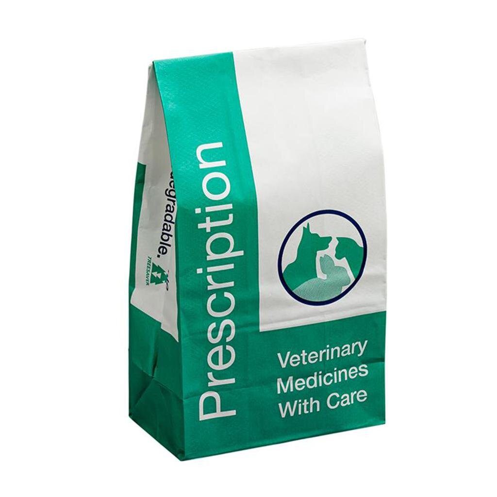 Veterinary Prescription Bags Medium 25 x 13 x 8cm (1000) J.A.K Marketing