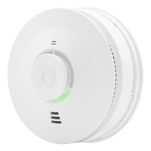 ES1MULV Mains Multi-Sensor Fire & Heat Alarm With 10 Year Lithium Battery Backup