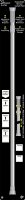 Expandable Chrome Shower Curtain Rail ( 710Mm - 1250Mm )