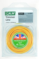 ALM Round Trimmer Line (20m X 2.4mm) For Medium Weight Petrol Trimmers - SL004