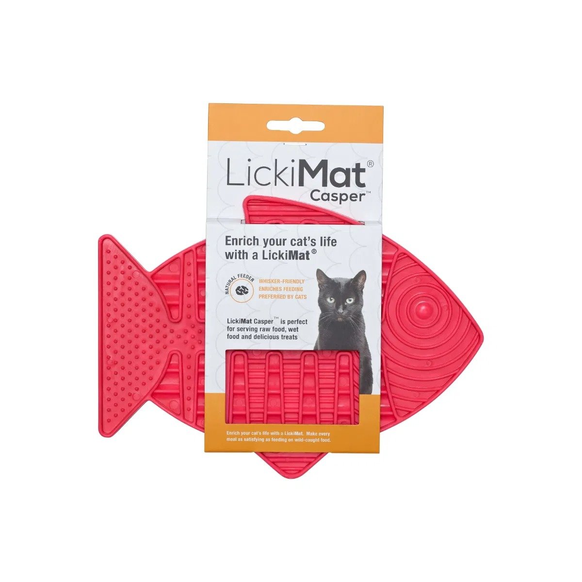LickiMat Cat 6274 LM9802PK-CR Classic Casper Pink