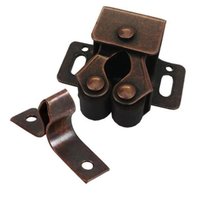 Double Roller Catch
Metal Burnished
(Pk of 50)