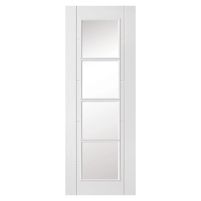 A0595 Torea Premium Primed White Clear Glass