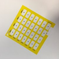 CN98Y SEALS FOR MONTHLY CLEAR PACK YELLOW