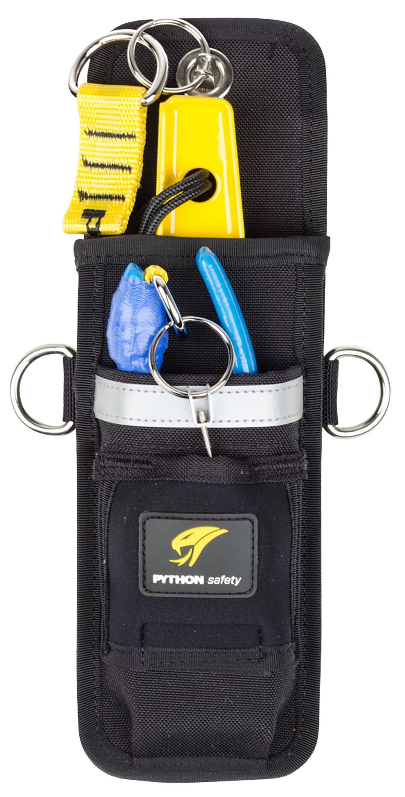 Python Dual Tool Holster with Retractors, belt attachment