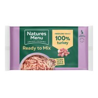 Natures Menu Frozen Dog Ready to Mix Free Flow Turkey 2kg