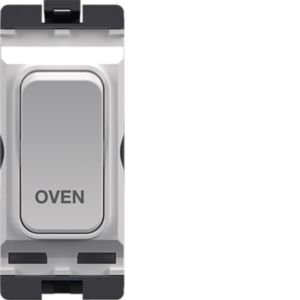 Hager Sollysta 20A DP Gridswitch  "Oven" White WMGSDP2/OV