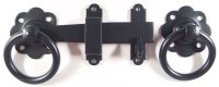J93180 GATE LATCH SET BLACK 152mm