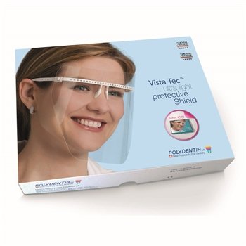 Polydentia Vista-Tec Eyeshield - 10pk - DMI Dental Supplies Ireland - Next Day Delivery