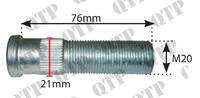 Wheel Stud for Dual Wheel 20mm