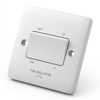 Slimline Fan Isolator Switch 3 Pole 