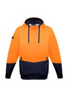 ZT477-UNISEX HI VIS TEXTURED JACQUARD HOODIE